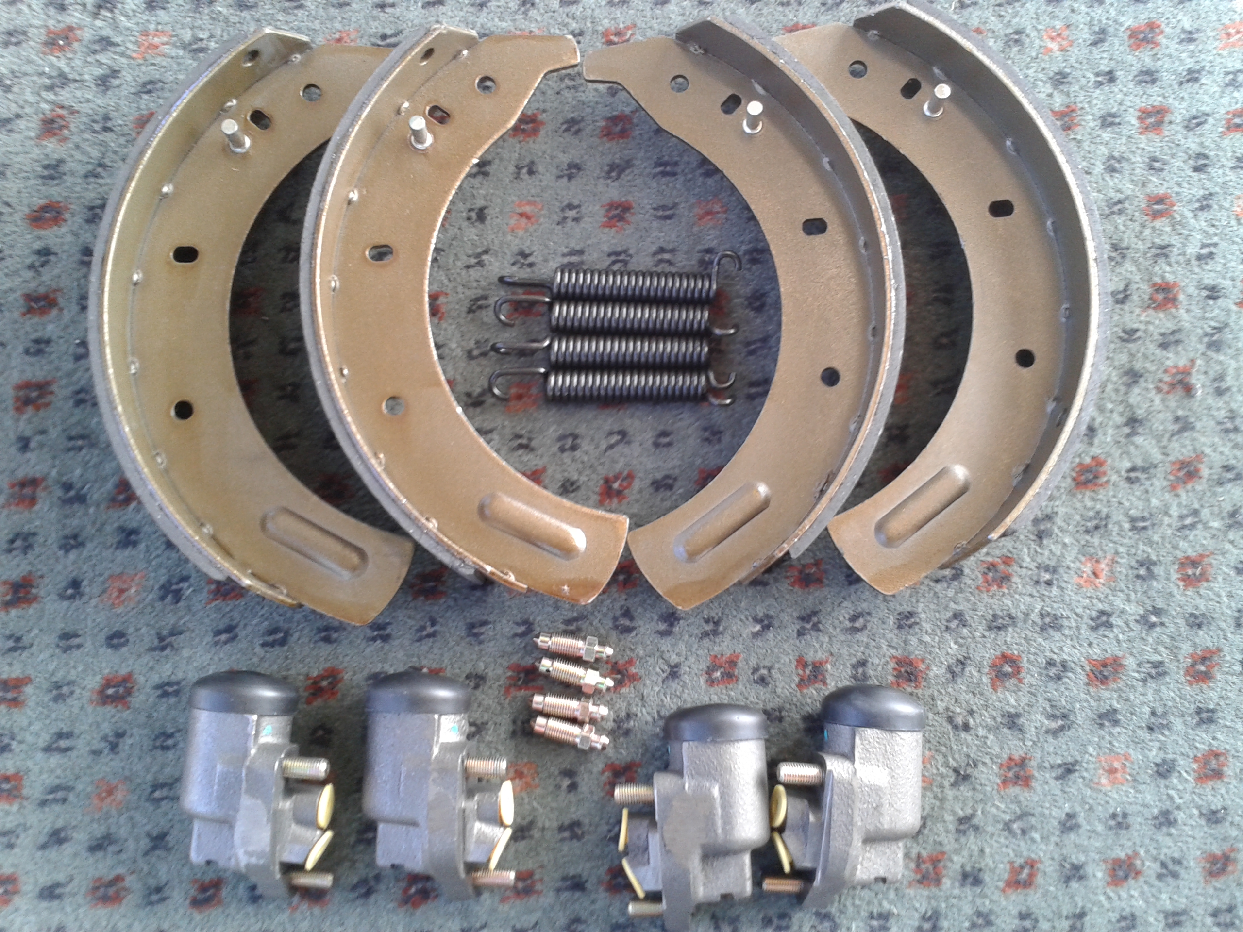 Brake Shoe Kit 11" Front Series LWB 4 Cylinder | Classic 4x4 Parts